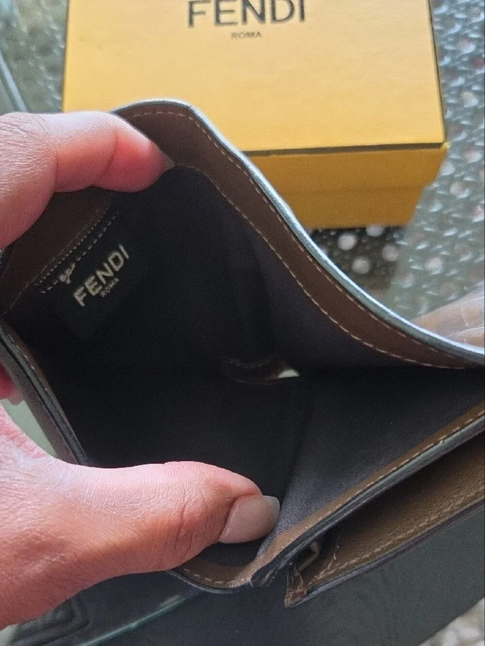 Fendi signature zucca